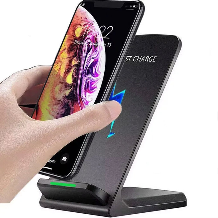 Wireless Charger Station Earphone Phone Fast Charging Holder for iPhone 16 15 14 13 Pro Max, Samsung S24 S23, Xiaomi