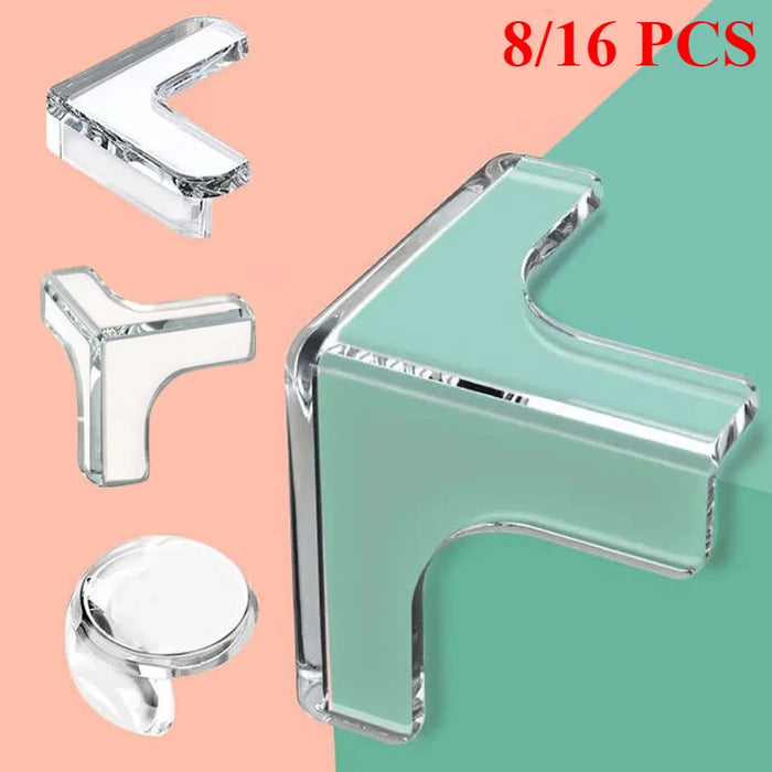 8/16Pc Upgraded Baby Safety Silicone Corner Protectors, Widened and Thickened Furniture Edge Guards for Tables